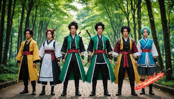Explore l'univers de demon slayer à travers le cosplay stylé
